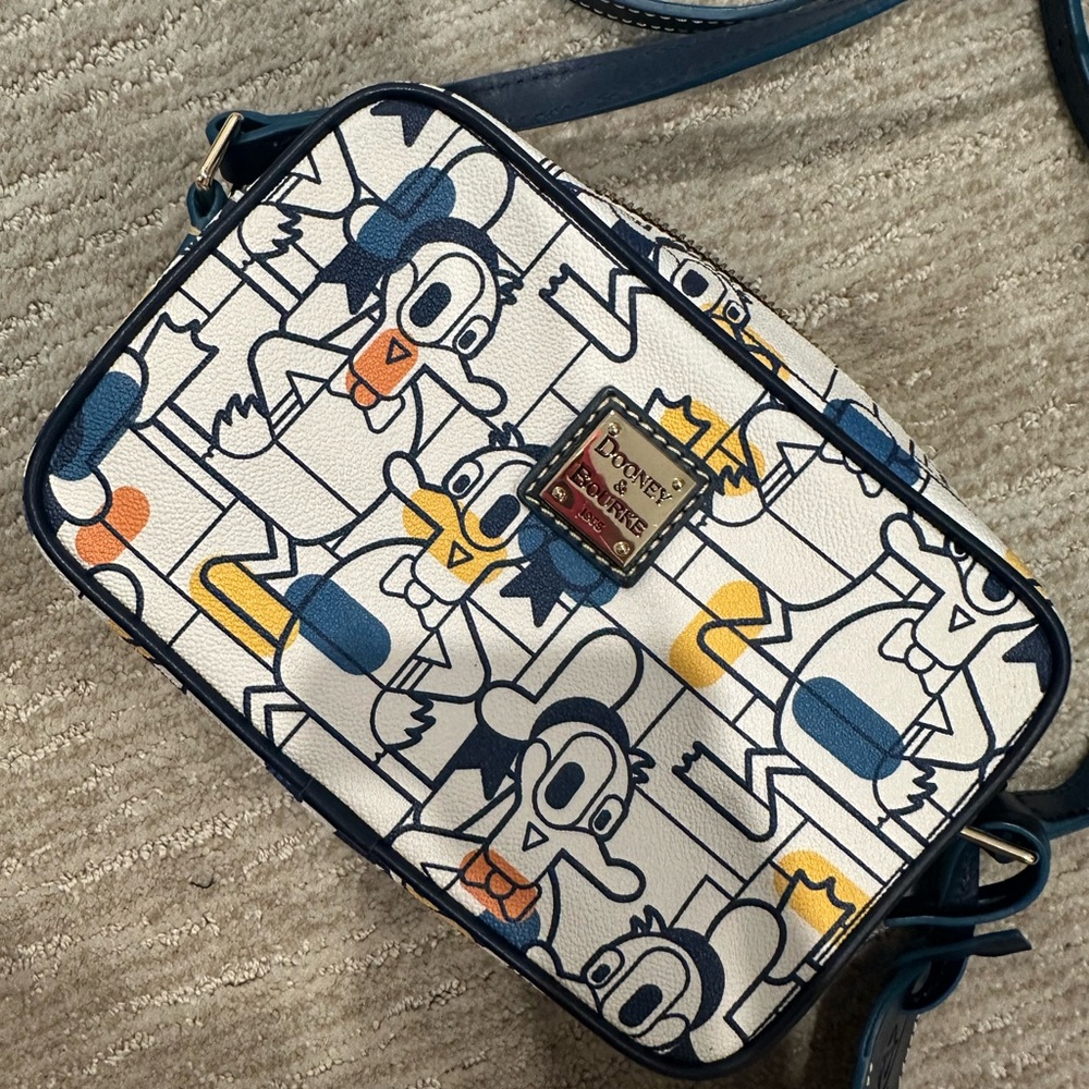 Dooney & Bourke Disney Blue and Yellow Bag